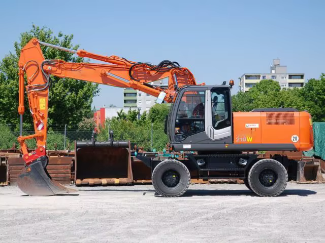 Заказать запчасти для колесного экскаватора Hitachi