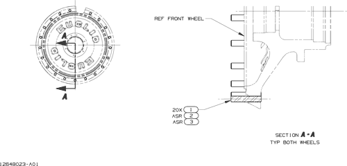 7710-FRONT WHEEL STUDS,