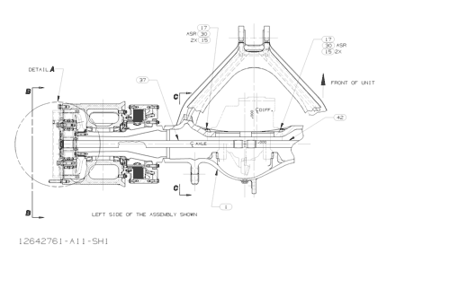 4605-AXLE-REAR