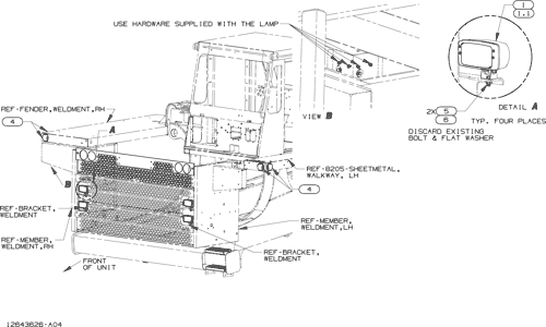 3520-LAMPS, FRONT STD