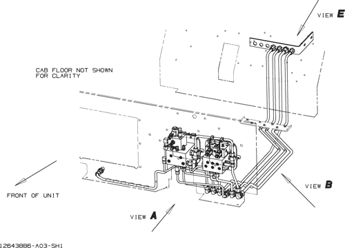 5055-BRAKELINES & VALVE, ATC, CAB