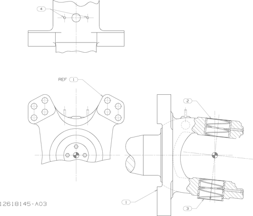 6115-SPINDLE, LH