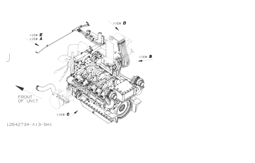 2605-COOLING LINES-ENGINE