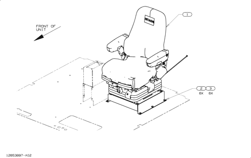 8505-OP SEAT & MTG-MECH