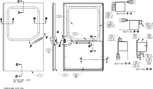 8006-DOOR, RH