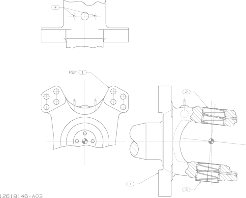 6115-SPINDLE, RH