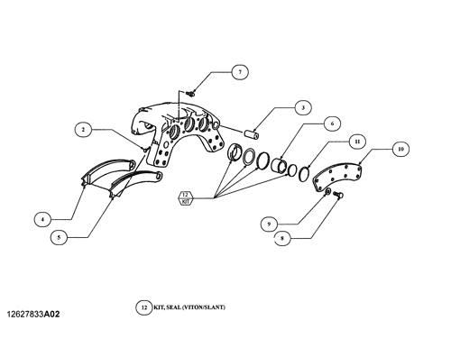 5110-FRONT BRAKE-CLPR-VITON