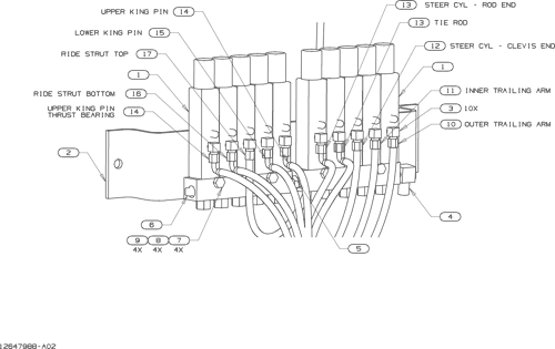 9310-KIT-FRONT AXLE LH,
