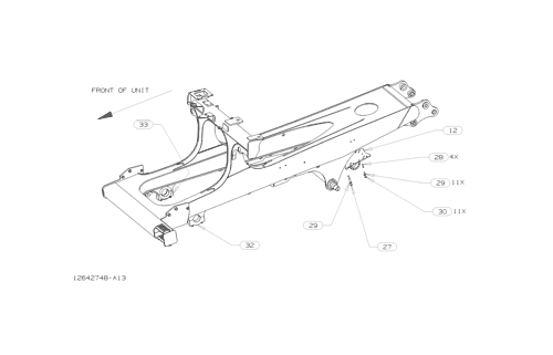 7105-FRAME WELDMENT,