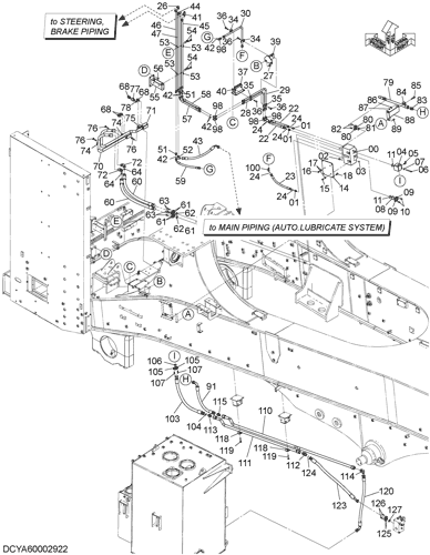 MAIN PIPING (STEERING)
