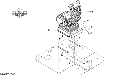 SUSPENSION SEAT (SEARS)