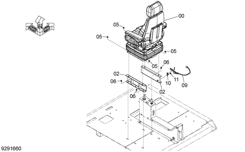AIR-SUSPENSION SEAT PARTS (GRAMMER)