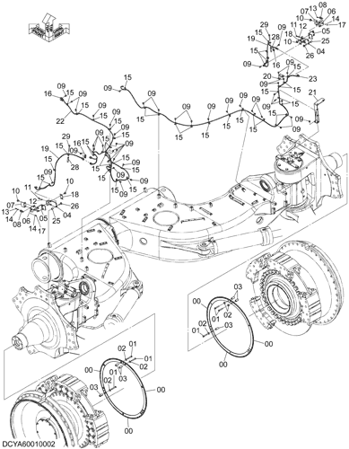 SPEED SENSOR (FRONT AXLE)