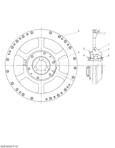 PEDESTAL (AN DRIVE SIDE)
