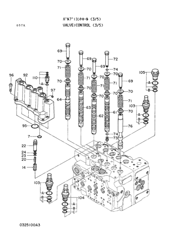 CONTROL VALVE (3-5)