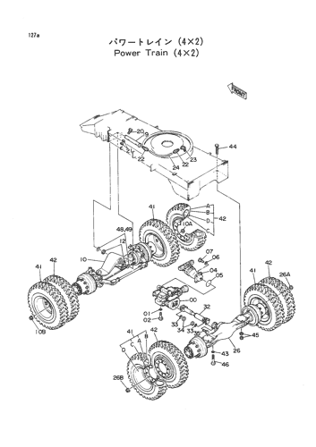 POWER TRAIN (4X2)