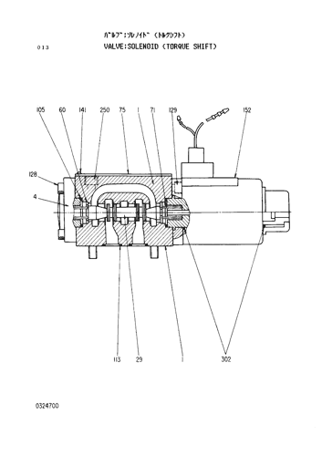 SOLENOID VALVE (TORQUE SHIFT)