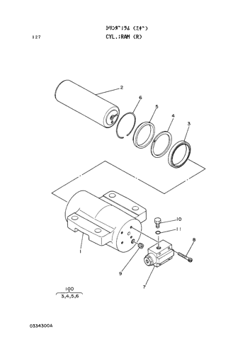 RAM CYLINDER (R)