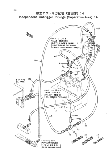 INDEPENDENT OUTRIGGER PIPINGS (UPPERSTRUCTURE) -4