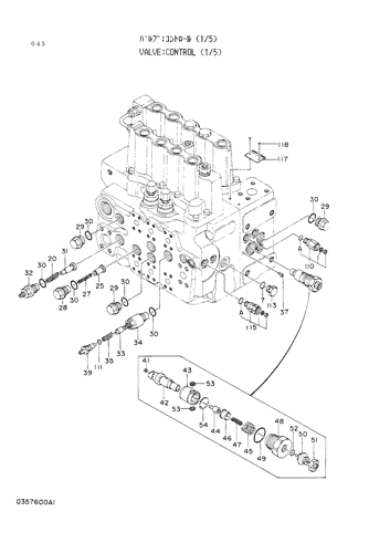 CONTROL VALVE (1-5)