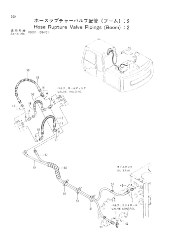 HOSE RUPTURE VALVE PIPINGS (BOOM) -2