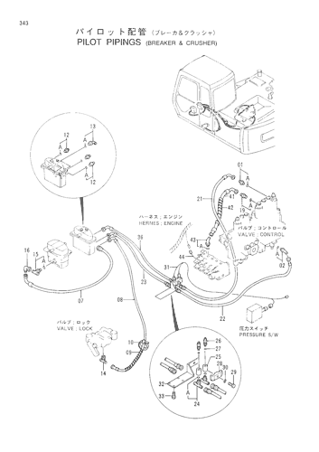 PILOT PIPINGS (BREAKER & CRUSHER)