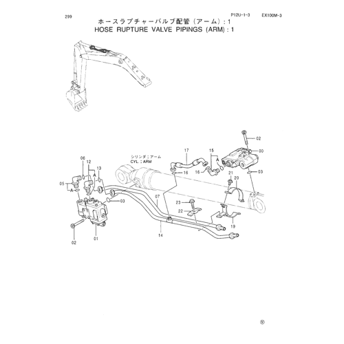 HOSE RUPTURE VALVE PIPINGS (ARM) -1