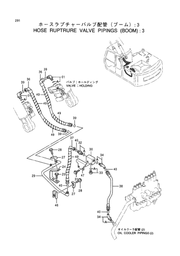 HOSE RUPTURE VALVE PIPINGS (BOOM) -3