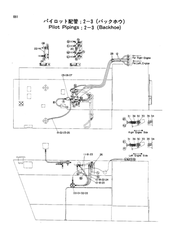 PILOT PIPINGS;2-3 (BACKHOE)