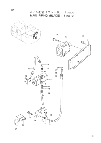 MAIN PIPINGS (BLADE) -1 -100,E-