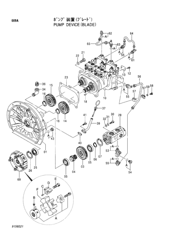 PUMP DEVICE -WITH BLADE-
