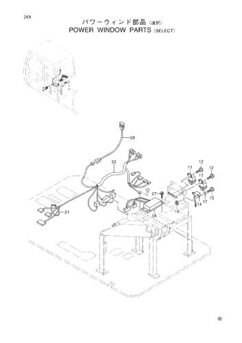 POWER WINDOW PARTS -SELECT-