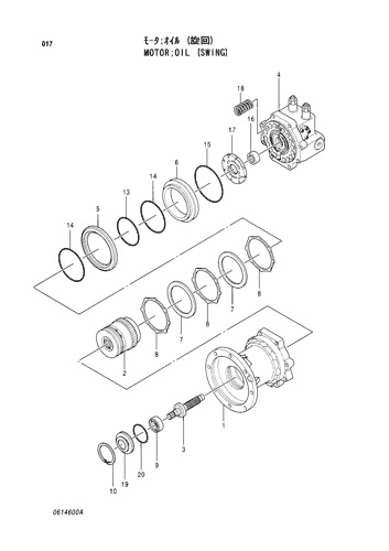 OIL MOTOR (SWING)