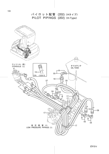 PILOT PIPINGS (2-2) -H-Type-