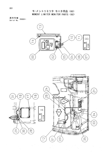 MOMENT LIMITER MONITOR PARTS -60-
