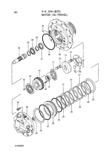 OIL MOTOR (TRAVEL)