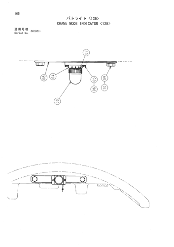 CRANE MODE INDICATOR -135-
