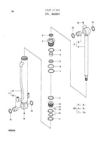 CYL.;BUCKET