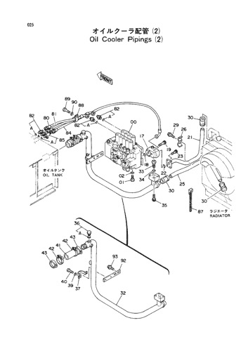 OIL COOLER PIPINGS (2)