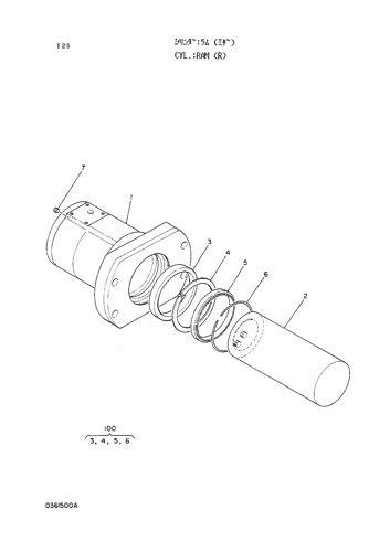 RAM CYLINDER (R)