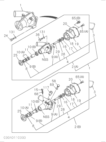 WATER PUMP AND