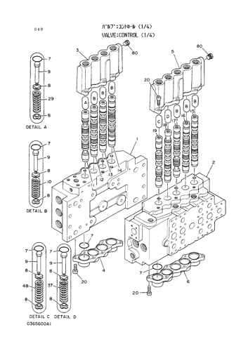 CONTROL VALVE (1-4)