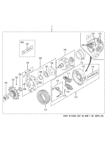 ALTERNATOR(24V-150A)