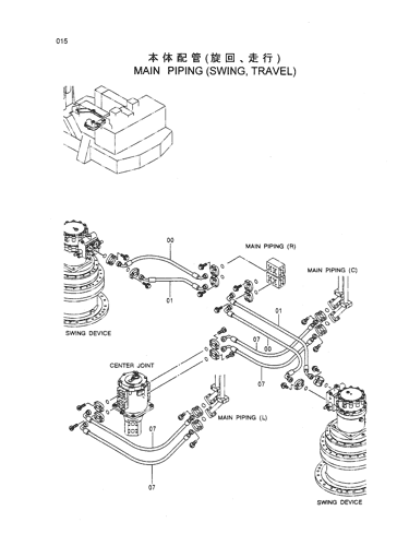 MAIN PIPING (SING,TRAVEL)