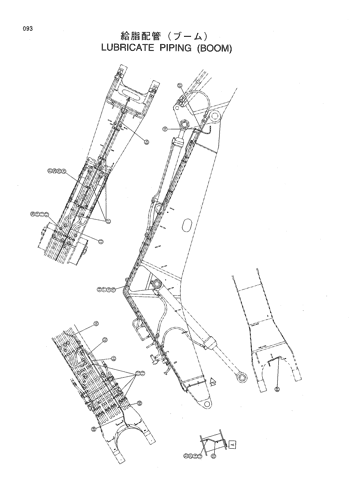 LUBRICATE PIPING (BOOM)