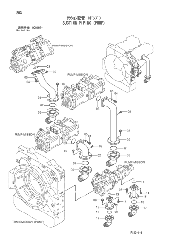 SUCTION PIPING (PUMP)
