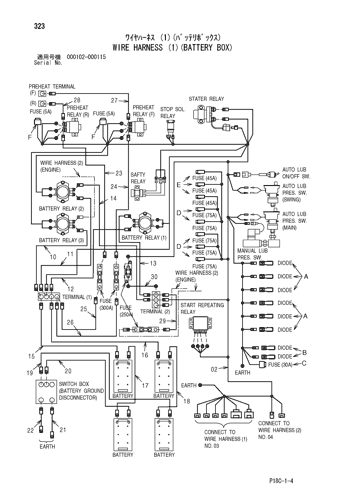WIRE HARNESS (1)(BATTERY BOX)