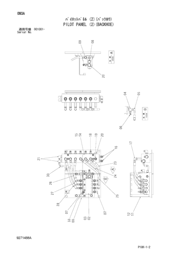 PILOT PANEL (2)(BACKHOE)