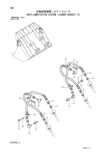AUTO-LUBRICATION SYSTEM (LOADER BUCKET)(3)