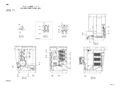 AIR-CONDITIONER PIPING (BED)